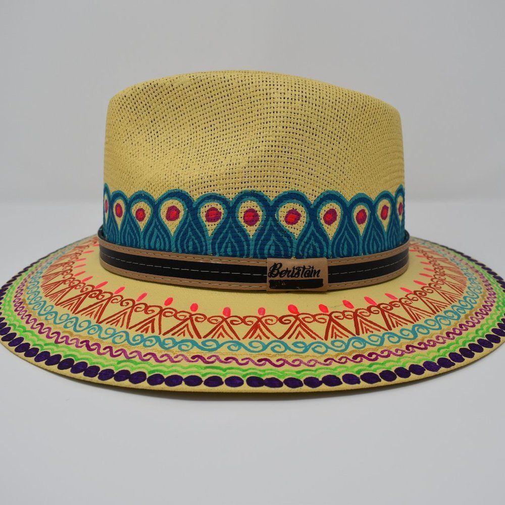 Hand-Painted Sombreros Mexican Sun Hats